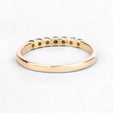 0.22 Carat Genuine Dark Yellow Diamond 14K Yellow Gold Ring (I1-I2)