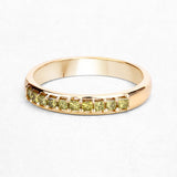 0.27 Carat Genuine Yellow Diamond 14K Yellow Gold Ring (SI1-SI2)