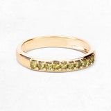 0.27 Carat Genuine Yellow Diamond 14K Yellow Gold Ring (SI1-SI2)