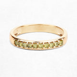 0.27 Carat Genuine Yellow Diamond 14K Yellow Gold Ring (SI1-SI2)