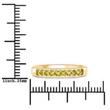 0.27 Carat Genuine Yellow Diamond 14K Yellow Gold Ring (SI1-SI2)