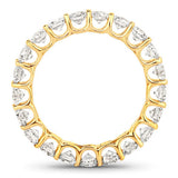 2.52 Carat Genuine Lab Grown Diamond 14K Yellow Gold Ring