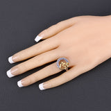 0.28 Carat Genuine Tanzanite .925 Sterling Silver Ring