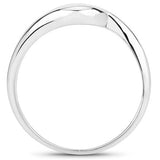 0.74 Carat Genuine Blue Topaz .925 Sterling Silver Ring