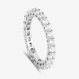1.50 Carat Lab Grown Diamond 14K White Gold Ring