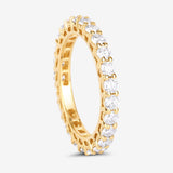 1.50 Carat Lab Grown Diamond 14K Yellow Gold Ring