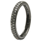 0.67 Carat Genuine TLB Diamond .925 Sterling Silver Ring