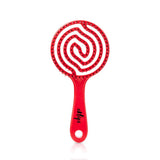Eklips 3D Detangling Hair Brush Red for Smooth Styling