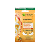 Garnier SkinActive Eye Mask: Reduce Under Eye Bags & Dark Circles with Hydrating Hyaluronic Acid & Brightening Orange Juice - Refresh & Revitalize