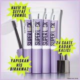 Maybelline Super Lock Brow Glue: 24H Laminated Eyebrow Mascara for Defined, Sweat & Smudge Proof, All Day Eyebrow Styling & Shaping