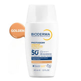 Bioderma Photoderm XDefense SPF50+ Golden Tinted Sunscreen: Broad Spectrum Protection, Antioxidant, Evens Skin Tone, Makeup Base