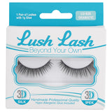 Lush Lash 3D Silk False Eyelashes for Dramatic Look - Cosmetic Eyelashes Enhancement