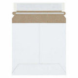 U-Line Self-Seal StayFlat Mailers, 20 X 27, White, 50/Case
