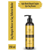 Ashley Joy Color Protect Hair Conditioner - Vitamin E & Sodium PCA for Blonde & Light Hair - Moisturizing, Repairing, Color Vibrancy - 8.45 fl oz