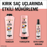 Gliss Split Hair Miracle Hair Repair Serum - 200ml, Nourishes & Repairs Damaged Hair with Ionic Complex & Grape Seed Oil