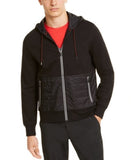 Michael Kors Men's Kors X Tech Padded Full-Zip Hoodie, Medium