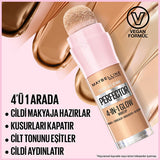 Maybelline New York Instant Perfector Glow Foundation Makeup - 4-in-1 Formula for Flawless Complexion, Radiant Glow, Easy Application