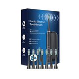 Smart Sonic Dental Care Toothbrush With 8 Brush Heads