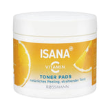 Isana Vitamin C Toner Pads for Radiant Skin 60 Count