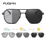 Luxury Metal Photochromic Sunglasses
