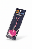 Rainbow Heart Pop Fidget Necklace – Silicone Pendant | Multicolor | Sold Individually