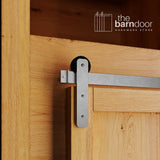 Mini Straight Strap Barn Door Hardware Kit