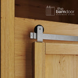Mini Straight Top Mount Barn Door Hardware