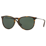 Ray-Ban Erika Classic Unisex Sunglasses Havana Green 54mm
