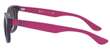 Ray-Ban 9052S 7021/8G Purple Square Sunglasses 48mm