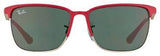 Ray-Ban 9535S 245/71 Gray Metal Sunglasses 51mm