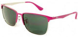 Ray-Ban 9535S 247/87 Gray Metal Flat Lens Sunglasses