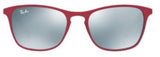 Ray-Ban 9539S 256/30 Mirrored Red Metal Sunglasses