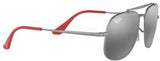 Ray-Ban 9561S 250/88 Grey Metal Sunglasses 50mm