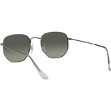 Ray-Ban Rb3548n Hexagonal Flat Lens Sunglasses (Refurbished)