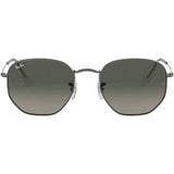 Ray-Ban Rb3548n Hexagonal Flat Lens Sunglasses (Refurbished)