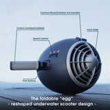 RBS WARP 10 630W 3-Speed Underwater Sea Scooter For Scuba Diving And Snorkeling (SAK94185)