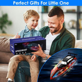 RC Boat with Colorful LED Light 10KM/H