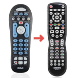Anderic Substitute for RCA RCR313BR 3-Device Universal Remote Control [RRU401]
