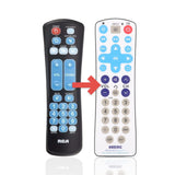 Anderic Substitute for RCA RCRHM02BR Membrane 1-Device Universal Remote Control [RR1003]