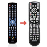 Anderic Substitute for RCA RCRN08GR 4-Device Universal Remote Control [RRU401]