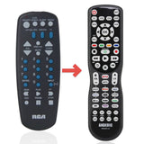 Anderic Substitute for RCA RCU403R 3-Device Universal Remote Control [RRU401]