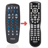 Anderic Substitute for RCA RCU404R 4-Device Universal Remote Control [RRU401]