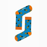 Carnaval Fruit-Themed Socks 5-Pack - Soft, Comfortable, and Stretchy Casual Socks for Everyday Wear