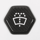 [Real Carbon Fiber] Glass Water Cover For Cybertruck