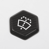 [Real Carbon Fiber] Glass Water Cover For Cybertruck