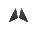 Real Dry Carbon Fiber A-Pillar Accent Overlays for Model 3 / Y