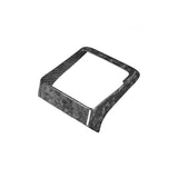 Real Dry Carbon Fiber Rear Screen Trim Frame Overlay for Model 3 Highland