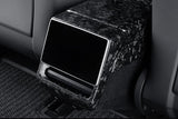 Real Dry Carbon Fiber Rear Screen Trim Frame Overlay for Model 3 Highland