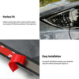TESERY Rear Side Window Louvers Cover for Model Y | 3 Finishes | 2-Pack