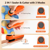 Rechargeable 2-in-1 Bag Mini Heat Sealer